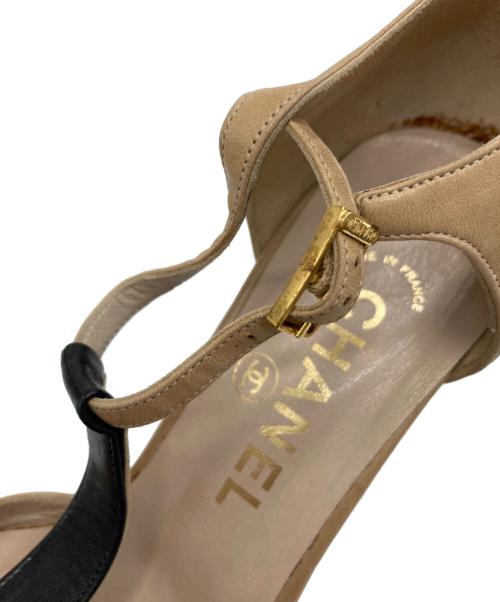 CHANEL（シャネル）CHANEL (シャネル) パンプス ベージュ サイズ:36の古着・服飾アイテム