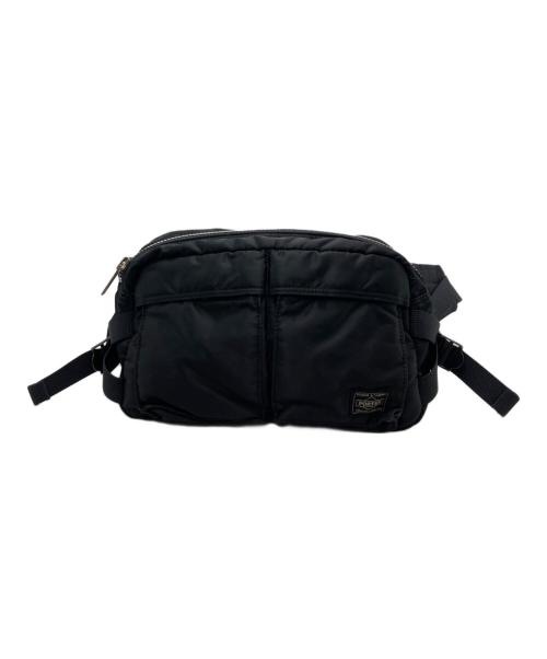PORTER（ポーター）PORTER (ポーター) TANKER 2WAY WAIST BAG ブラックの古着・服飾アイテム
