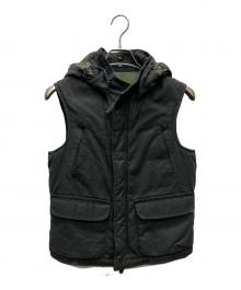 45rpm（45アールピーエム）の古着「ダウンベスト/4-11-1009」｜オリーブ