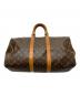 LOUIS VUITTON（ルイ ヴィトン）の古着「トラベルバッグ/キーポル45/M41428」｜ブラウン