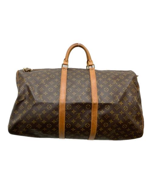LOUIS VUITTON（ルイ ヴィトン）LOUIS VUITTON (ルイ ヴィトン) ボストンバッグ/M41414/キーポル・バンドリエール55 ブラウンの古着・服飾アイテム