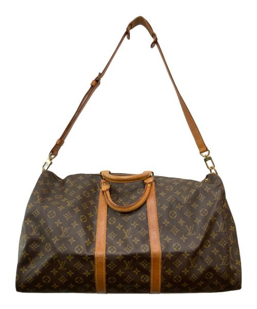 LOUIS VUITTON（ルイ ヴィトン）LOUIS VUITTON (ルイ ヴィトン) ボストンバッグ/M41414/キーポル・バンドリエール55 ブラウンの古着・服飾アイテム