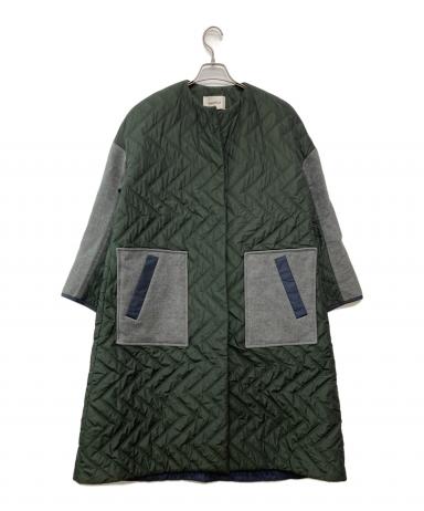 中古・古着通販】ENFOLD (エンフォルド) PEタフタノーカラーコート