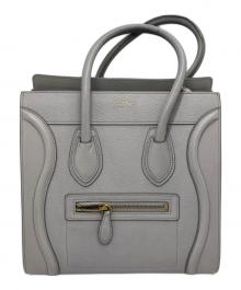 CELINE（セリーヌ）の古着「ラゲージ マイクロ/W-CA-3107」｜グレー
