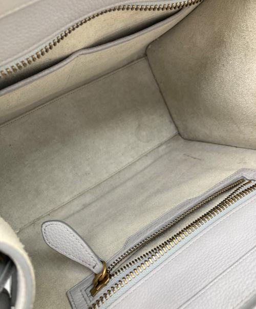 CELINE（セリーヌ）CELINE (セリーヌ) ラゲージ マイクロ/W-CA-3107 グレーの古着・服飾アイテム