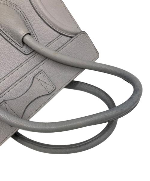 CELINE（セリーヌ）CELINE (セリーヌ) ラゲージ マイクロ/W-CA-3107 グレーの古着・服飾アイテム