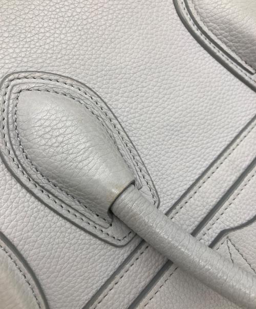 CELINE（セリーヌ）CELINE (セリーヌ) ラゲージ マイクロ/W-CA-3107 グレーの古着・服飾アイテム
