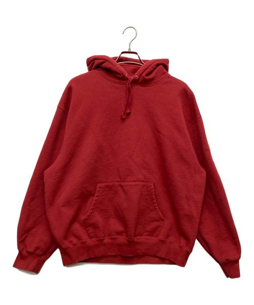 SUPREME（シュプリーム）SUPREME (シュプリーム) Satin Applique Hooded Sweatshirt レッド サイズ:Lの古着・服飾アイテム