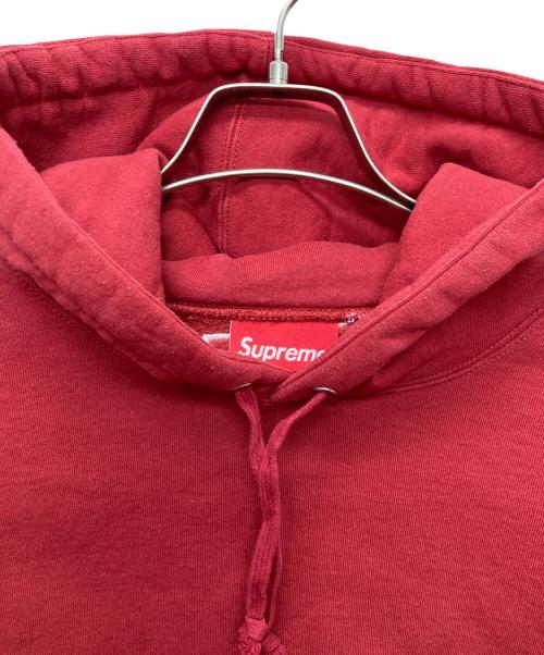 SUPREME（シュプリーム）SUPREME (シュプリーム) Satin Applique Hooded Sweatshirt レッド サイズ:Lの古着・服飾アイテム