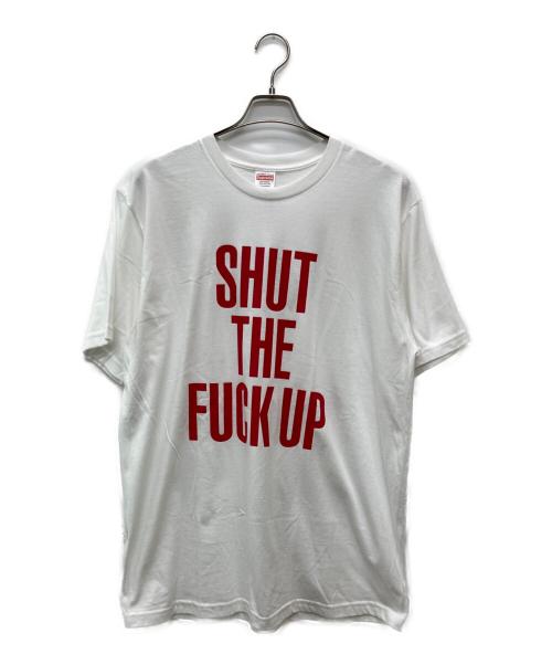 SUPREME（シュプリーム）Supreme (シュプリーム) NUMBER (N)INE (ナンバーナイン) Shut Up Tee ホワイト サイズ:Ｌの古着・服飾アイテム
