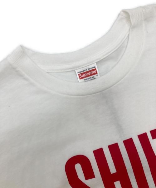SUPREME（シュプリーム）Supreme (シュプリーム) NUMBER (N)INE (ナンバーナイン) Shut Up Tee ホワイト サイズ:Ｌの古着・服飾アイテム