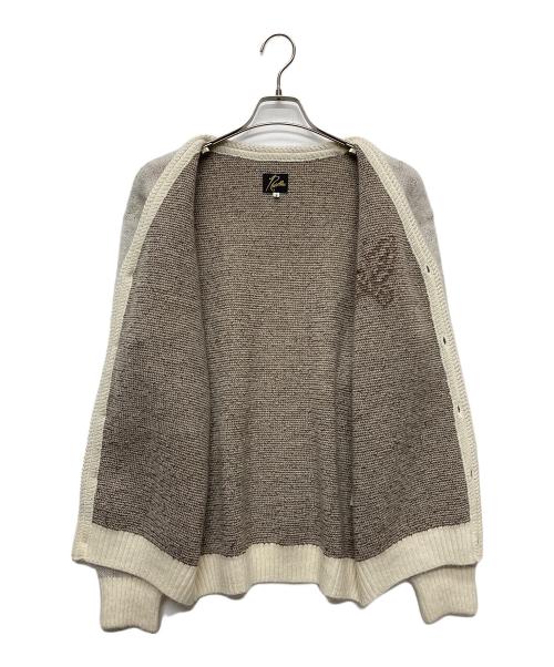 Needles（ニードルズ）Needles (ニードルズ) STUDIOUS (ステュディオス) 別注 Mohair Cardigan アイボリー サイズ:Ｓの古着・服飾アイテム