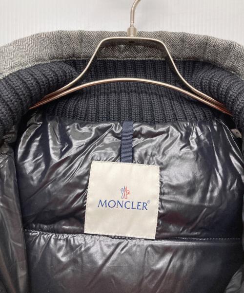 MONCLER（モンクレール）MONCLER (モンクレール) HUGO ダウンジャケット グレー サイズ:３の古着・服飾アイテム