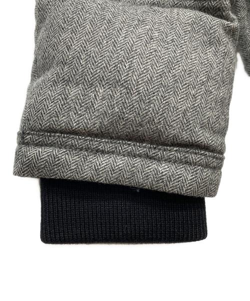 MONCLER（モンクレール）MONCLER (モンクレール) HUGO ダウンジャケット グレー サイズ:３の古着・服飾アイテム
