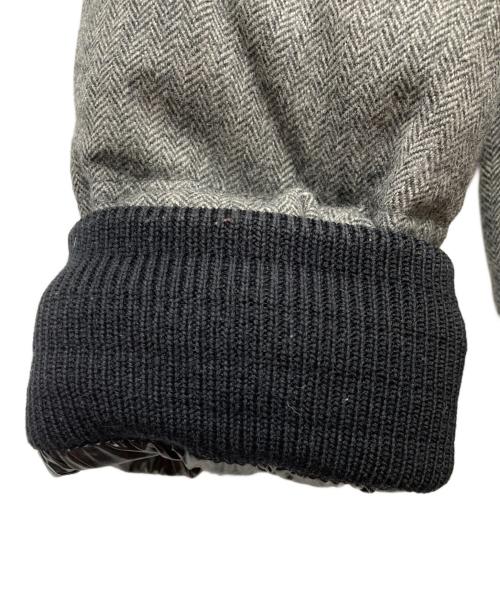 MONCLER（モンクレール）MONCLER (モンクレール) HUGO ダウンジャケット グレー サイズ:３の古着・服飾アイテム