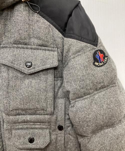 MONCLER（モンクレール）MONCLER (モンクレール) HUGO ダウンジャケット グレー サイズ:３の古着・服飾アイテム