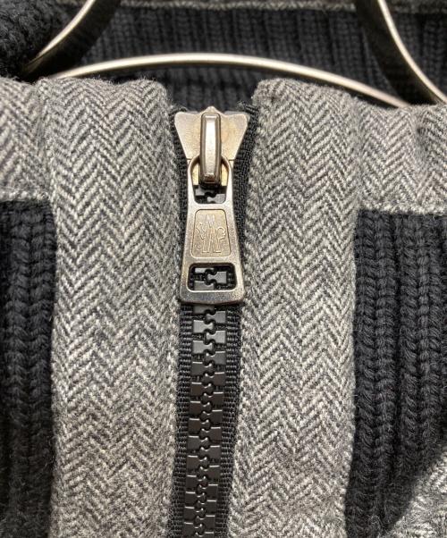 MONCLER（モンクレール）MONCLER (モンクレール) HUGO ダウンジャケット グレー サイズ:３の古着・服飾アイテム