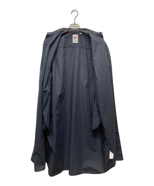 DANTON（ダントン）DANTON (ダントン) PRANCER BUTTON SHIRT DRESS PLAID ネイビー サイズ:36の古着・服飾アイテム