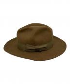 THE H.W.DOG&CO.エイチダブリュードッグアンドコー）の古着「フェルトハット」｜ブラウン