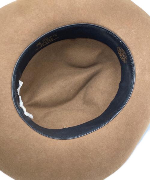 THE H.W.DOG&CO.（エイチダブリュードッグアンドコー）THE H.W.DOG&CO. (エイチダブリュードッグアンドコー) フェルトハット ブラウン サイズ:40の古着・服飾アイテム