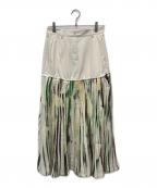 RIM.ARKリムアーク）の古着「Movement pleats SK」｜ベージュ
