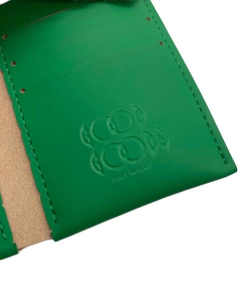 GOOD GOODS ISSEY MIYAKE（グッドグッズ イッセイミヤケ）GOOD GOODS ISSEY MIYAKE (グッドグッズ イッセイミヤケ) 3つ折り財布 グリーンの古着・服飾アイテム