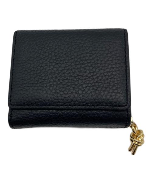 VASIC（ヴァジック）VASIC (ヴァジック) ROUND MINI MINI ウォレット ブラックの古着・服飾アイテム