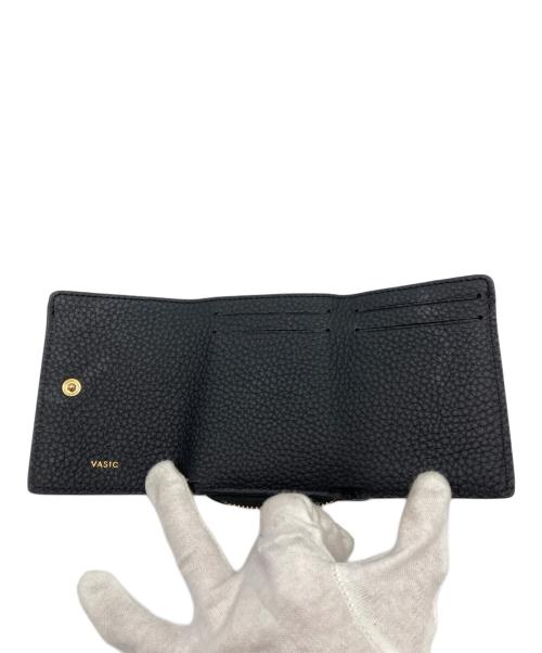VASIC（ヴァジック）VASIC (ヴァジック) ROUND MINI MINI ウォレット ブラックの古着・服飾アイテム