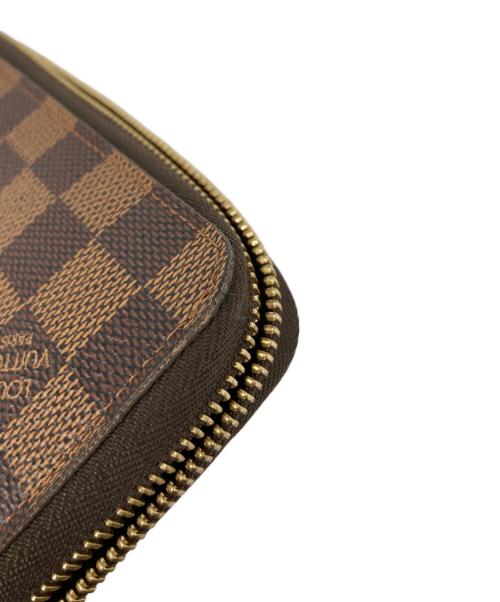 LOUIS VUITTON（ルイ ヴィトン）LOUIS VUITTON (ルイ ヴィトン) ラウンドファスナー財布/ジッピー オーガナイザー/N60003 ブラウンの古着・服飾アイテム