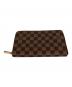 LOUIS VUITTON（ルイ ヴィトン）の古着「ラウンドファスナー財布/ジッピー オーガナイザー/N60003」｜ブラウン
