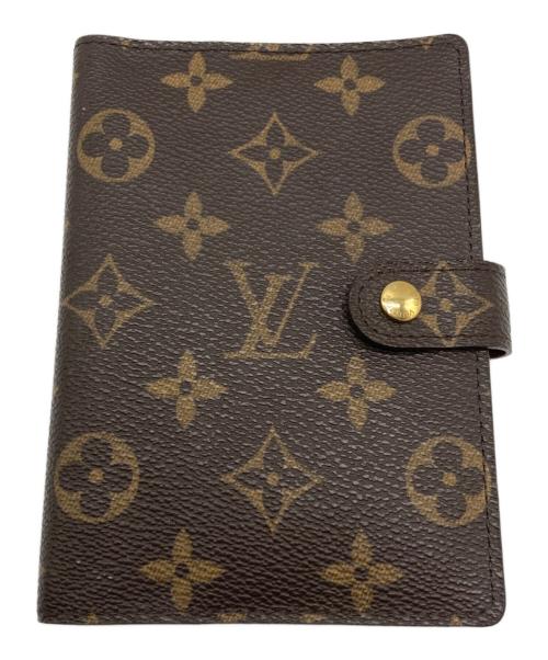 LOUIS VUITTON（ルイ ヴィトン）LOUIS VUITTON (ルイ ヴィトン) 手帳カバー ブラウンの古着・服飾アイテム
