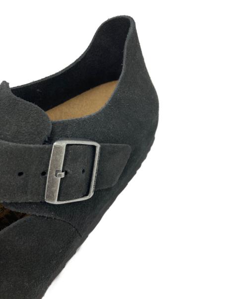 BIRKENSTOCK（ビルケンシュトック）BIRKENSTOCK (ビルケンシュトック) LONDONスウェード ブラック サイズ:280の古着・服飾アイテム