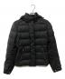 PRADA（プラダ）の古着「トライアングルロゴフーデッドダウンジャケット」｜ブラック