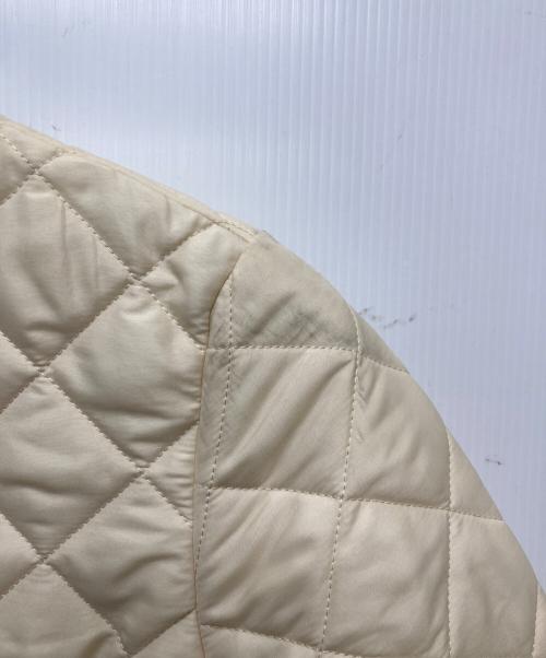 Traditional Weatherwear（トラディショナルウェザーウェア）Traditional Weatherwear (トラディショナルウェザーウェア) ショートキルティングジャケット/L222APQC0050AA アイボリー サイズ:36の古着・服飾アイテム