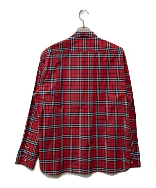BURBERRY（バーバリー）BURBERRY (バーバリー) タータンチェックシャツ レッド サイズ:XXLの古着・服飾アイテム