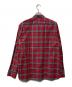 BURBERRY (バーバリー) タータンチェックシャツ レッド サイズ:XXL：13000円