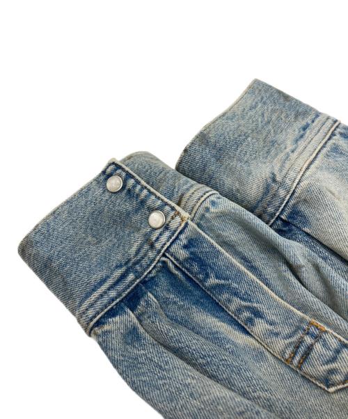 Acne studios（アクネ ストゥディオス）Acne studios (アクネ ストゥディオス) フェードフィニッシュボタンアップデニムシャツ インディゴ サイズ:48の古着・服飾アイテム