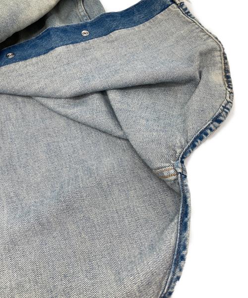 Acne studios（アクネ ストゥディオス）Acne studios (アクネ ストゥディオス) フェードフィニッシュボタンアップデニムシャツ インディゴ サイズ:48の古着・服飾アイテム
