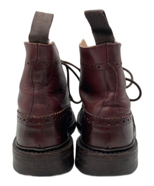 Tricker's（トリッカーズ）Tricker's (トリッカーズ) EATON SEMI BROGUE ブラウン サイズ:7.5の古着・服飾アイテム