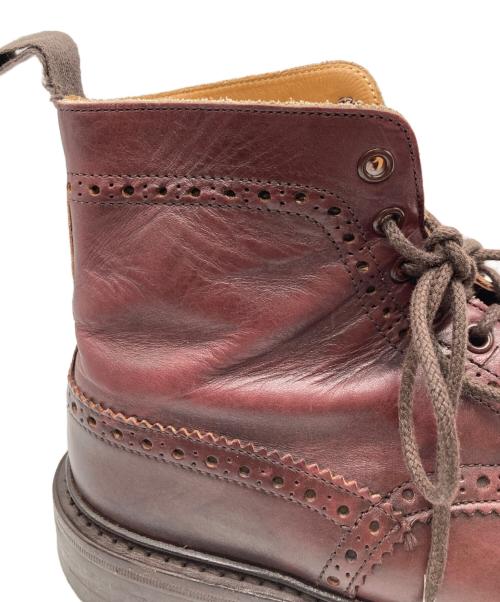 Tricker's（トリッカーズ）Tricker's (トリッカーズ) EATON SEMI BROGUE ブラウン サイズ:7.5の古着・服飾アイテム