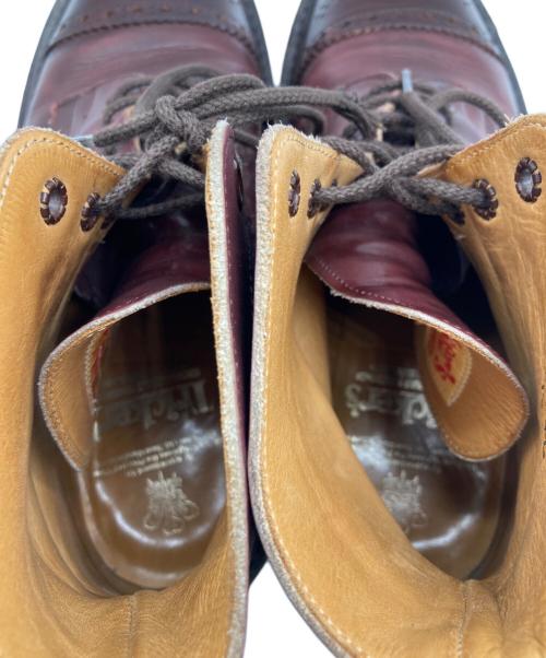 Tricker's（トリッカーズ）Tricker's (トリッカーズ) EATON SEMI BROGUE ブラウン サイズ:7.5の古着・服飾アイテム