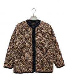 TAION（タイオン）の古着「Spick別注キルティングブルゾン」｜ブラウン