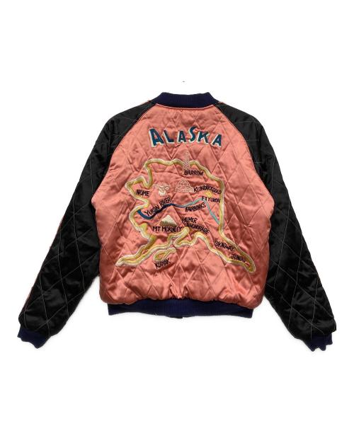 東洋エンタープライズ（トウヨウエンタープライズ）東洋エンタープライズ (トウヨウエンタープライズ) リバーシブル 別珍 アラスカ スーベニアジャケット/M18427 旧品番 ブラック サイズ:Ｌの古着・服飾アイテム