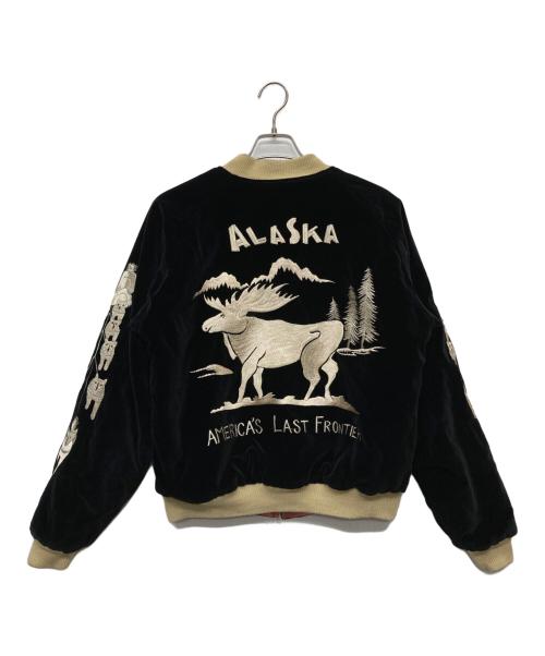東洋エンタープライズ（トウヨウエンタープライズ）東洋エンタープライズ (トウヨウエンタープライズ) リバーシブル 別珍 アラスカ スーベニアジャケット/M18427 旧品番 ブラック サイズ:Ｌの古着・服飾アイテム