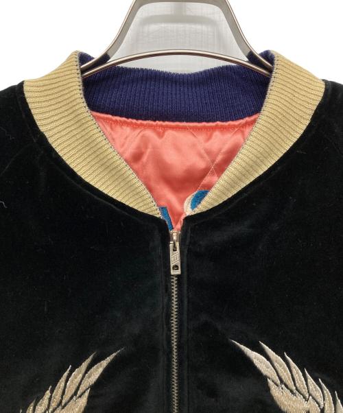 東洋エンタープライズ（トウヨウエンタープライズ）東洋エンタープライズ (トウヨウエンタープライズ) リバーシブル 別珍 アラスカ スーベニアジャケット/M18427 旧品番 ブラック サイズ:Ｌの古着・服飾アイテム