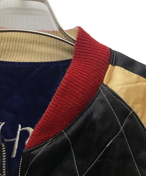 東洋エンタープライズ（トウヨウエンタープライズ）東洋エンタープライズ (トウヨウエンタープライズ) リバーシブル 別珍 ジャパンスーベニアジャケット/M18427 旧品番 ネイビー サイズ:Ｌの古着・服飾アイテム