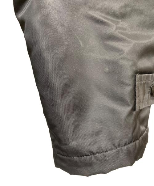 COMME des GARCONS HOMME（コムデギャルソン オム）COMME des GARCONS HOMME (コムデギャルソン オム) 襟ボアナイロンコート/HC-J083 ブラック サイズ:Mの古着・服飾アイテム