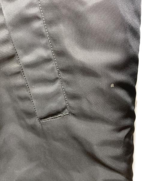 COMME des GARCONS HOMME（コムデギャルソン オム）COMME des GARCONS HOMME (コムデギャルソン オム) 襟ボアナイロンコート/HC-J083 ブラック サイズ:Mの古着・服飾アイテム