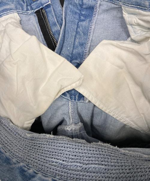 BALMAIN（バルマン）BALMAIN (バルマン) バイカーデニム ブルー サイズ:W29の古着・服飾アイテム