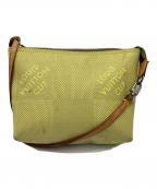 LOUIS VUITTONルイ ヴィトン）の古着「ダミエジェアンボランティア ポーチ」｜イエロー